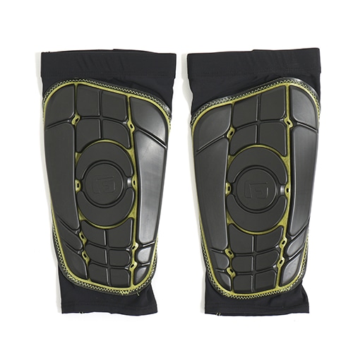 PRO-S SHIN PAD BLK/YEL XLサイズ
