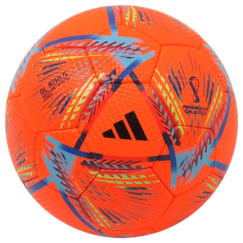 アディダス アル・リフラ リーグ 5号球 パワーオレンジ サッカーボールの大画像