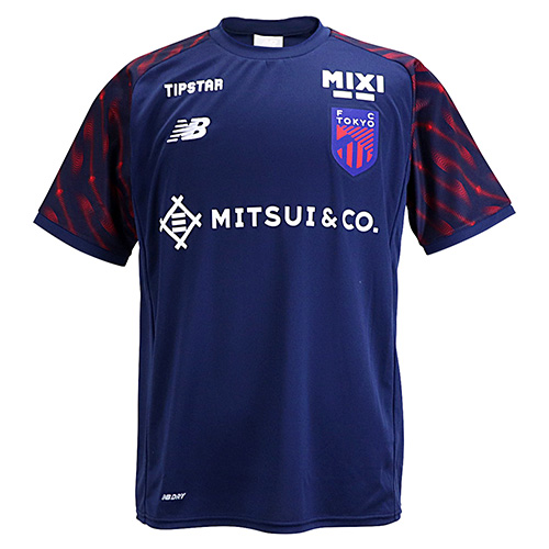 【受注予約】2026 FC東京 試合前練習着 選手用 半袖プラクティスシャツ