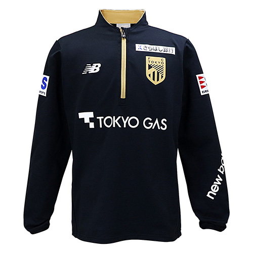 【受注予約】2026 FC東京 小平練習着 STAFF用 ウォームアップハーフジップジャージ
