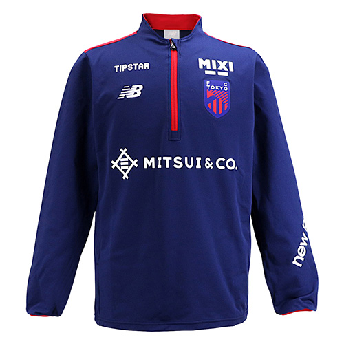 【受注予約】2026 FC東京 試合前練習着 選手用 ウォームアップハーフジップジャージ
