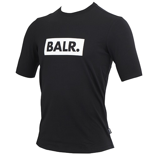 ボーラー BALR. CLUB Tシャツ ブラック サッカーウェアの画像