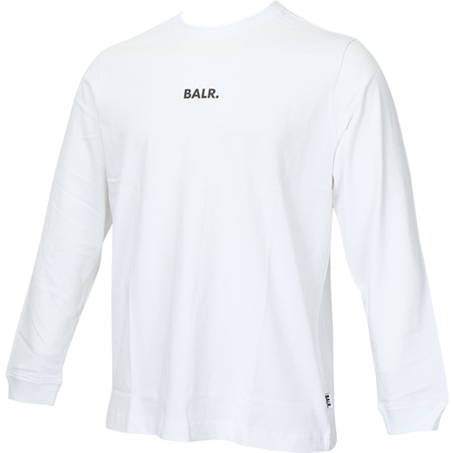 ボーラー BALR. 日本限定 AMSTERDAM TOKYO ロング Tシャツ ホワイト サッカーウェアの画像