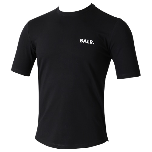 ボーラー BALR ATHLETIC SMALL BRANDED Tシャツ ブラック サッカーウェア画像