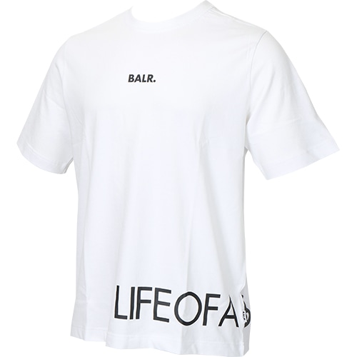 ボーラー BALR. 日本限定 LOAB Tシャツ ホワイト サッカーウェアの画像