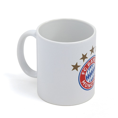 海外クラブ・ナショナルチームグッズ バイエルン・ミュンヘン Mug LOGO WHT サッカーの画像