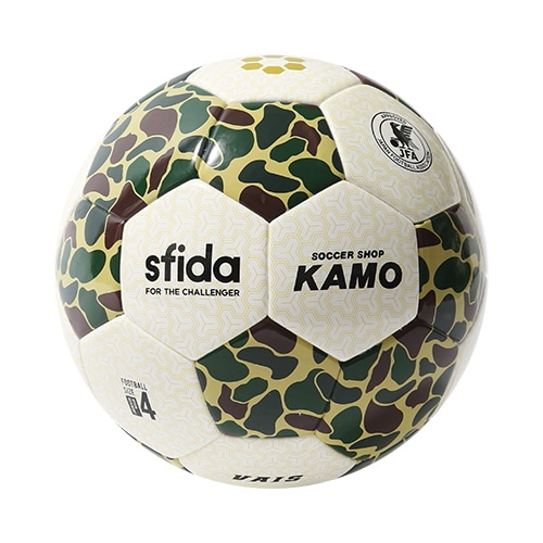 スフィーダ KAMOオリジナル サッカーボール VAIS 4号球 サッカーボールの大画像