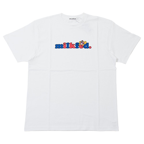 2023 FC東京 MILKFED.コラボTシャツ ポップロゴ WHT