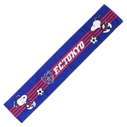 21 Fc東京 スヌーピーコラボマフラータオル サッカーショップkamo