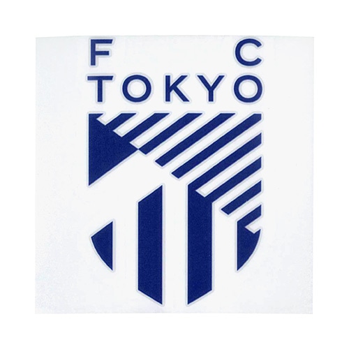 FC東京 カッティングステッカーエンブレム BLU サッカー