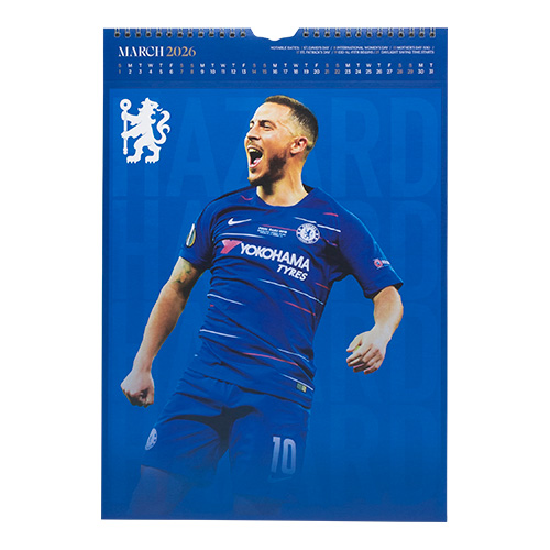 2026 チェルシー A3壁掛けデラックスカレンダー