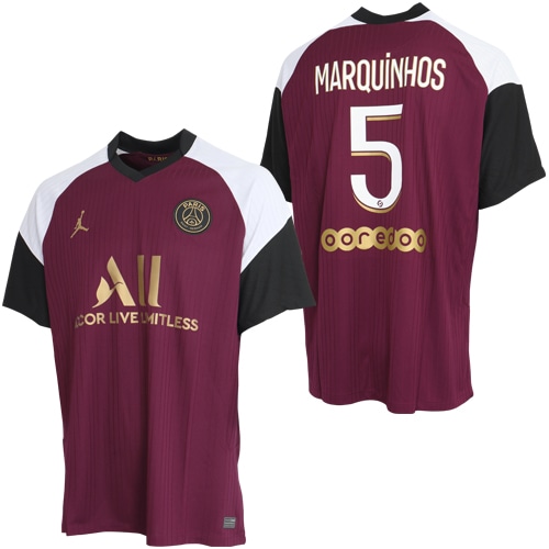 21 パリsg 3rd レプリカユニフォーム No 5 マルキーニョス Xlサイズ サッカーショップkamo
