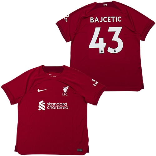 22-23 リヴァプールFC HOMEユニフォーム #43 バイチェティッチ XL 