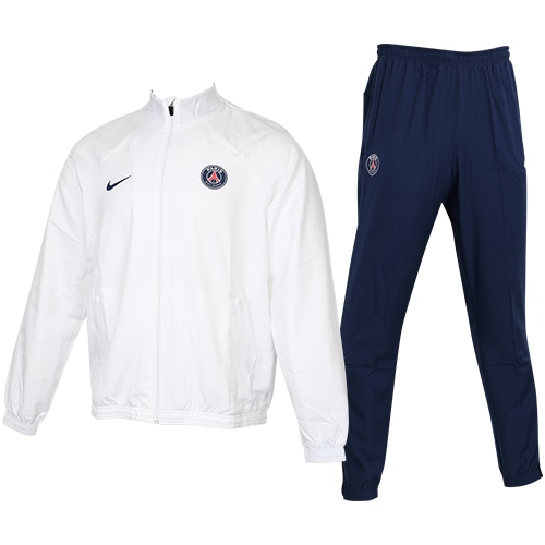 30%OFF！ ナイキ PSG DF ストライク トラック スーツ ﾎﾜｲﾄ/ﾐｯﾄﾞﾅｲﾄﾈｲﾋﾞｰ/(ﾐｯﾄﾞﾅｲﾄﾈｲﾋﾞｰ) サッカーの大画像