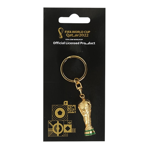 FIFAワールドカップ 2022 WC キーホルダー(3Dトロフィー) サッカー画像