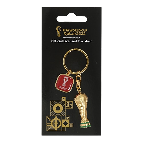 2022 WC ｷｰﾎﾙﾀﾞｰ(ﾄﾛﾌｨｰ&ｴﾝﾌﾞﾚﾑ)／サッカーショップKAMO