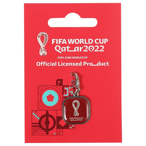 ＜サッカーショップ加茂＞ 日本代表オフィシャルグッズ リング付きエンブレムキーホルダー サッカー