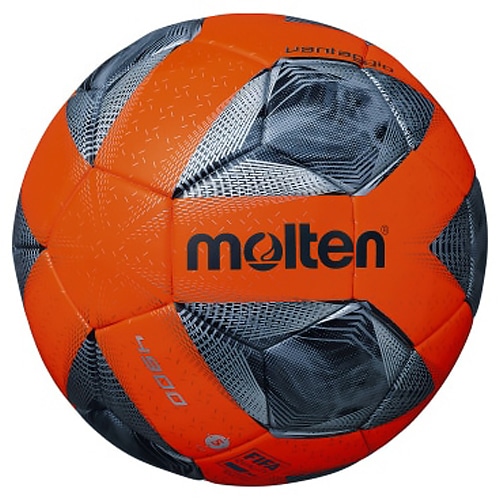モルテン ヴァンタッジオ 4900 芝用 5号球 パワーオレンジ×ブラック サッカーボール画像