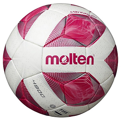 モルテン ヴァンタッジオ4900 土用 スノーホワイトピンク×ピンク サッカーボール