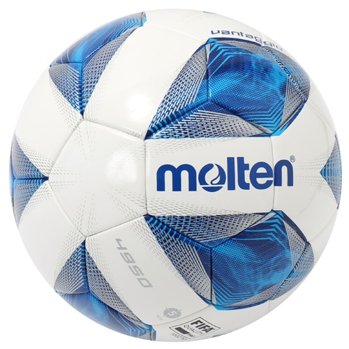 モルテン ヴァンタッジオ 4950 5号球 ホワイト×ブルー サッカーボールの画像