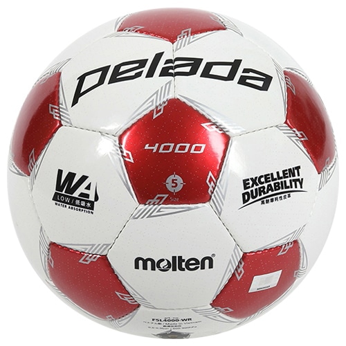 ＜サッカーショップ加茂＞ モルテン PLD405 復刻モデル 5号球 ホワイト/ブラック サッカーボール