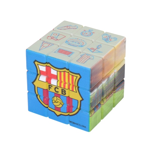 ＜サッカーショップ加茂＞ 海外クラブ・ナショナルチームグッズ FCBルービックキューブ NS サッカー画像