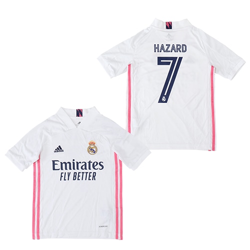 ジュニア 21 レアル マドリード 1stレプリカユニフォーム No 7 アザール サッカーショップkamo