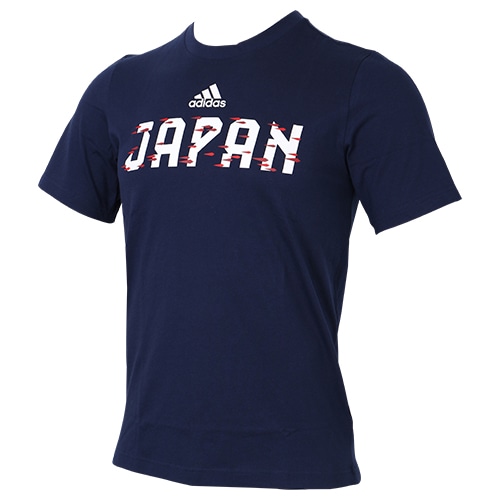 ＜サッカーショップ加茂＞ アディダス カントリーTシャツ ジャパン ﾁｰﾑﾈｲﾋﾞｰﾌﾞﾙｰ サッカーウェア