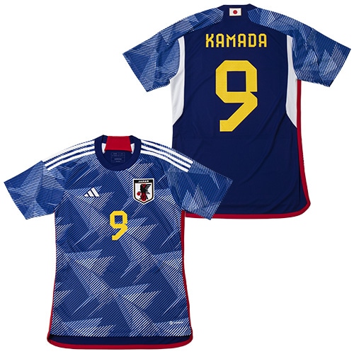 アディダス サッカー日本代表 2022 ホーム レプリカ ユニフォーム #9
