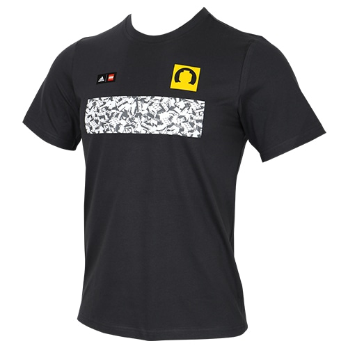 アディダス LEGO グラフィック 半袖Tシャツ カーボン サッカーウェアの大画像