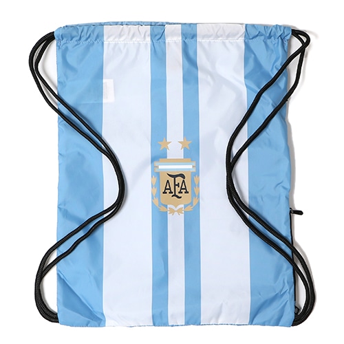 アディダス 2022 アルゼンチン代表 ジムサック ﾎﾜｲﾄ/ﾗｲﾄﾌﾞﾙｰ/ﾌﾞﾗｯｸ サッカーの大画像