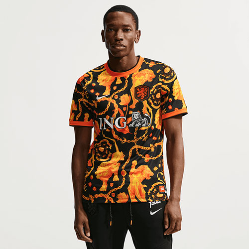 オランダ x パタ メンズ アカデミー プロ ショートスリーブ サッカー 