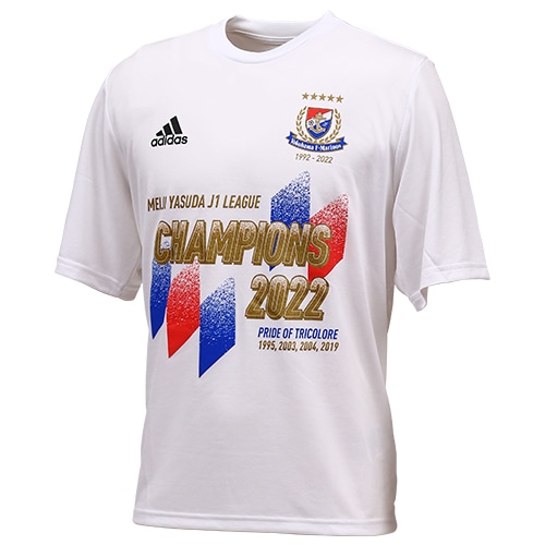 アディダス 2022 横浜F・マリノス J1リーグ優勝記念Tシャツ サッカーの画像
