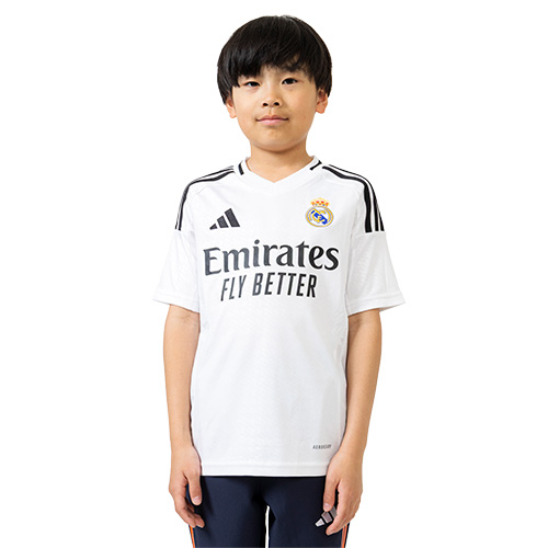 キッズ 24-25 レアル・マドリード ホーム ユニフォーム