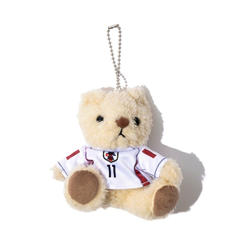 日本代表オフィシャルグッズ プレーヤーズベアキーホルダーAWAY 前田 大然 サッカー