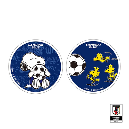 スヌーピークリップマグネットセットサッカー日本代表ver.