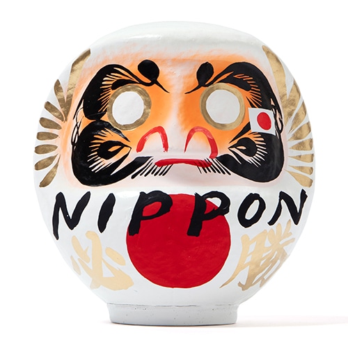 日本代表オフィシャルグッズ 応援だるま4号(日の丸) サッカー