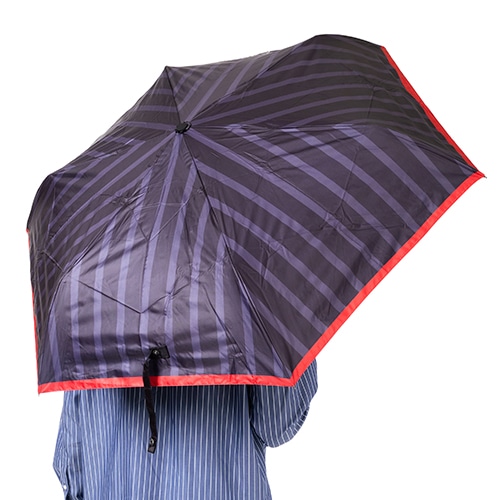 晴雨兼用 折りたたみ傘 ブラック
