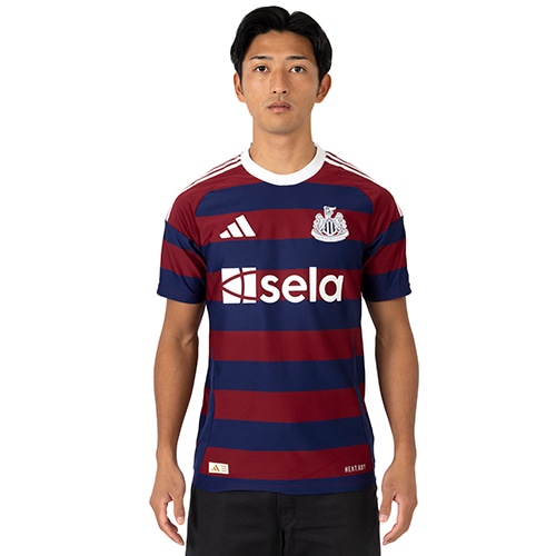 アディダス 24-25 ニューカッスル・ユナイテッド AWAY オーセンティックユニフォーム チームカレッジバーガンディ/ナイトスカイ サッカー