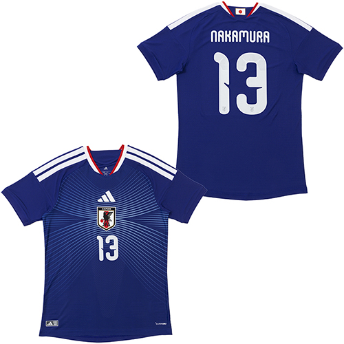 アディダス サッカー日本代表 2026 ホーム オーセンティック ユニフォーム #13 中村敬斗