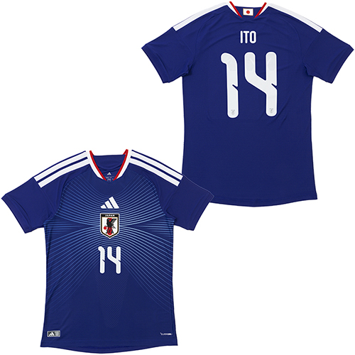 アディダス サッカー日本代表 2026 ホーム オーセンティック ユニフォーム #14 伊東純也