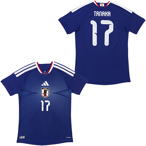 アディダス サッカー日本代表 2026 ホーム オーセンティック ユニフォーム #17 田中碧