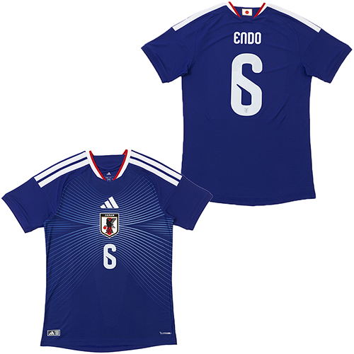 アディダス サッカー日本代表 2026 ホーム オーセンティック ユニフォーム #6 遠藤航