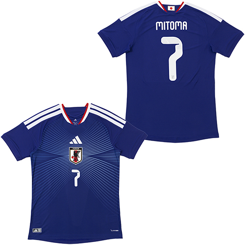 アディダス サッカー日本代表 2026 ホーム オーセンティック ユニフォーム #7 三笘薫