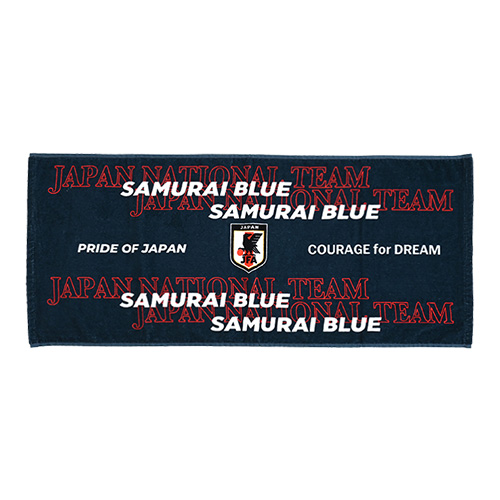 フェイスタオル(JAPAN NATIONAL TEAM) SAMURAI BLUE