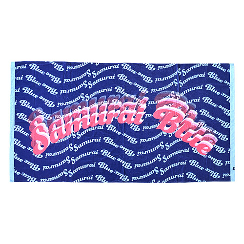 プリントビッグタオル(SAMURAI BLUE) INNOCENT LINE