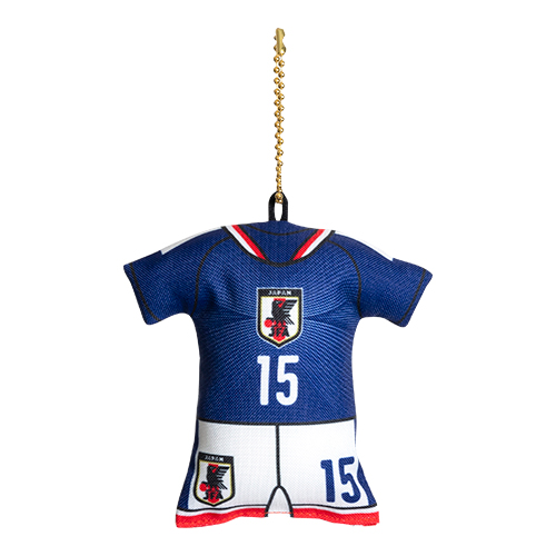 ユニフォーム型クッションキーホルダーSTADIUM LINE #15 鎌田 大地