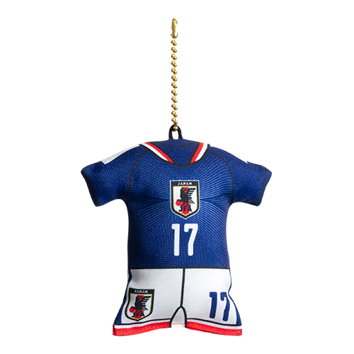 ユニフォーム型クッションキーホルダーSTADIUM LINE #17 田中 碧