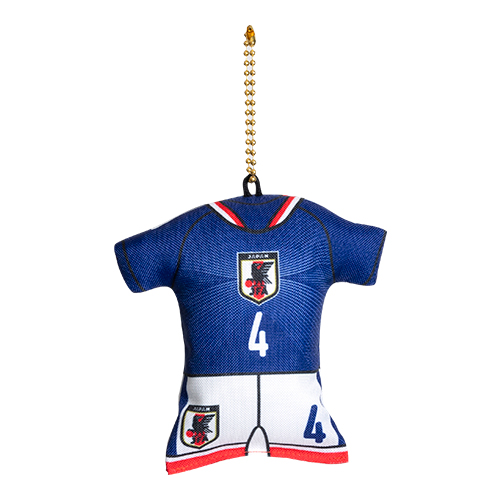 ユニフォーム型クッションキーホルダーSTADIUM LINE #4 渡辺 剛