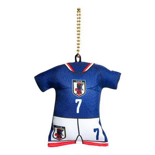 ユニフォーム型クッションキーホルダーSTADIUM LINE #7 三笘 薫